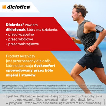 Diclotica, 10 mg/g, żel, 100 g (tuba)