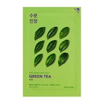 Holika Holika Pure Essence Mask Sheet - Green Tea, maseczka na bawełnianej płachcie z ekstraktem z zielonej herbaty, 20ml