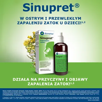 Sinupret, krople doustne, 100 ml