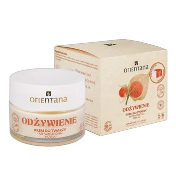 Orientana, odżywczy krem do twarzy ASHWAGANDHA, 40 ml