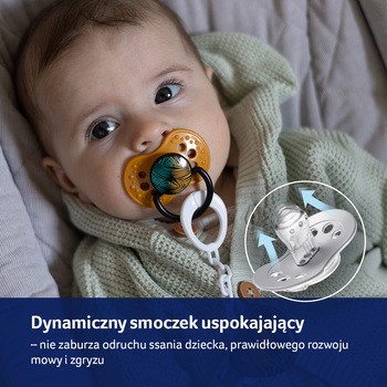 Canpol Lovi, smoczek uspokajający silikonowy, dynamiczny, Jungle, girl, 0-3m, 2 szt.