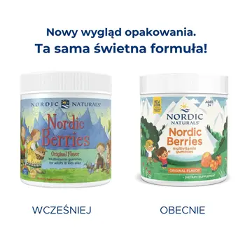 Nordic Berries, żelki, 120 szt.