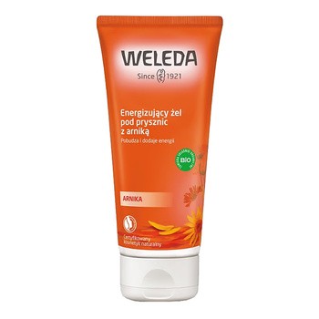 Weleda, energetyzujący żel pod prysznic z arniką, 200 ml