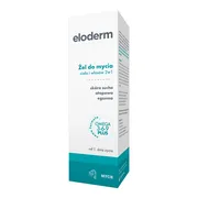 Eloderm, żel do mycia ciała i włosów 2w1, 200 ml