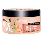 Bielenda Coctail, wygładzający peeling do ciała brzoskwinia + kombucha, 350 g