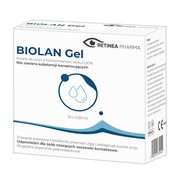 Biolan Gel, 0,3%, krople do oczu, 0,35 ml, 10 minimsów