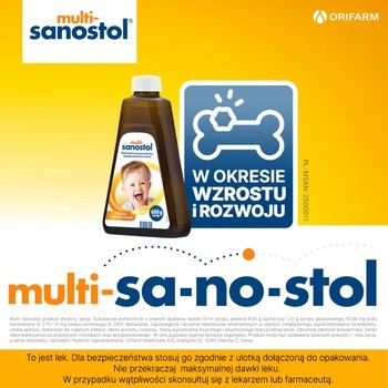 Multi-Sanostol, syrop, 600 g