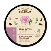 Green Pharmacy, masło do ciała, róża damasceńska i masło shea, 200 ml