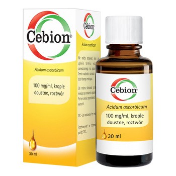 Cebion, 100 mg/ml, krople doustne, 30 ml