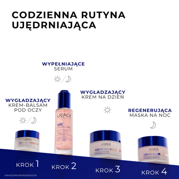 Uriage Age Absolu, zagęszczająca skórę maska na noc, 50 ml