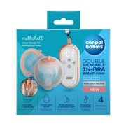 Canpol Babies MilkShell, podwójny mobilny laktator muszlowy, 1 szt.