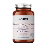 Uns Pluskwica Gronista + Bioperine, kapsułki, 60 szt.
