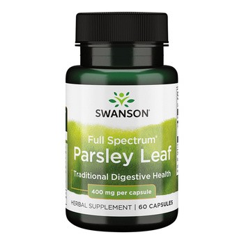 Swanson Full Spectrum Parsley Leaf, kapsułki., 60 szt.