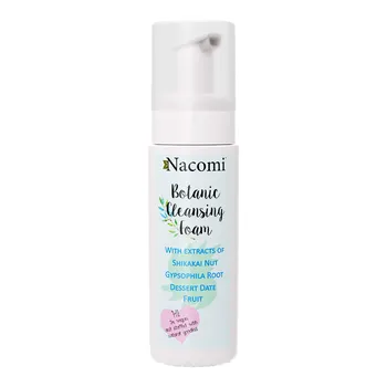 Nacomi, botaniczna pianka myjąca do twarzy, 150 ml