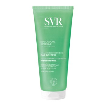 SVR Spirial Deo-douche, dezodorujący żel do mycia ciała i włosów, 200 ml