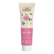 Green Pharmacy, krem do rąk 3w1, róża, 100 ml