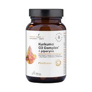 Aura Herbals Kurkuma C3 Complex + piperyna, kapsułki, 60 szt.