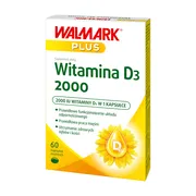 Walmark Plus Witamina D3 2000, kapsułki miękkie, 60 szt.