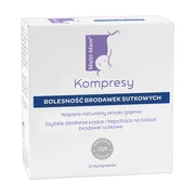 Multi-Mam Kompresy łagodzące bolesność brodawek sutkowych, 12 szt.