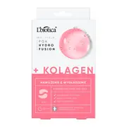 L`Biotica PGA Hydro Fusion + Kolagen, hydrożelowe płatki pod oczy z kolagenem, 1 komplet (2 szt.)