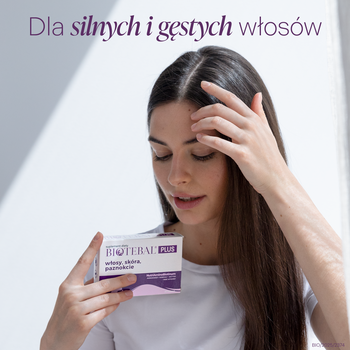 Biotebal PLUS włosy, skóra, paznokcie, tabletki, 40 szt. (30 szt. + 10 szt.)