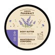 Green Pharmacy, masło do ciała, lawenda i olej lniany, 200 ml