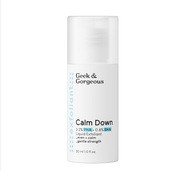 Geek & Gorgeous Calm Down, delikatny tonik kwasowy do twarzy z 4% kwasów PHA + BHA, 30 ml