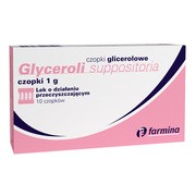 Czopki glicerolowe, 1 g, 10 szt. (Farmina)