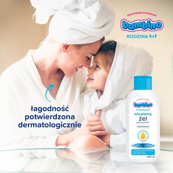 Bambino Rodzina, żel pod prysznic, 400 ml