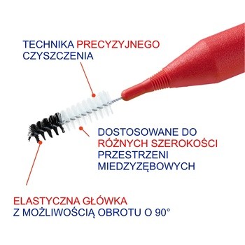 Elgydium Clinic Mono Compact 4, szczoteczka międzyzębowa, 4 szt.