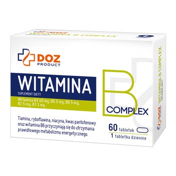 DOZ Product Witamina B Complex, tabletki, 60 szt.