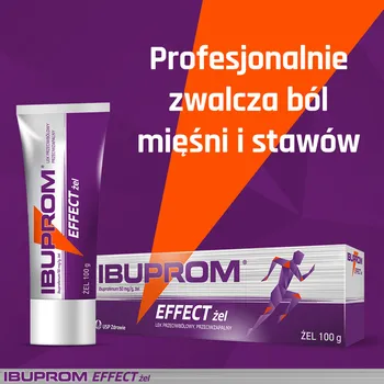 Ibuprom Effect (Ibuprom Sport), 50 mg/g, żel, 100 g