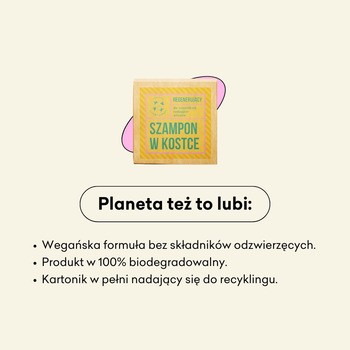 Mydlarnia 4 Szpaki, Eukaliptus Cytrynowy, regenerujacy szampon w kostce, 75 g