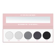 MIYO Five Points Palette, paleta cieni do powiek, 02 Smokey, 6,5 g