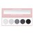 MIYO Five Points Palette, paleta cieni do powiek, 02 Smokey, 6,5 g