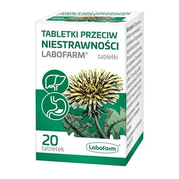 Tabletki przeciw niestrawności Labofarm, 20 szt.
