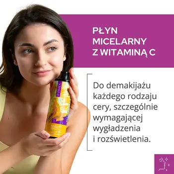 Vianek, prebiotyczny płyn micelarny z witaminą C, 400 ml