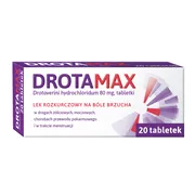 Drotamax, 80 mg, tabletki, 20 szt.