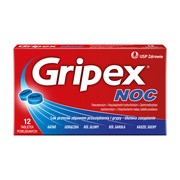 Gripex Noc, tabletki powlekane, 12 szt.