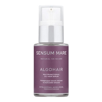 Algohair, pielęgnujące serum olejowe na końcówki włosów, 15 ml