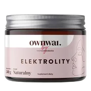 Ownwai Elektrolity, proszek, smak naturalny, 240 g