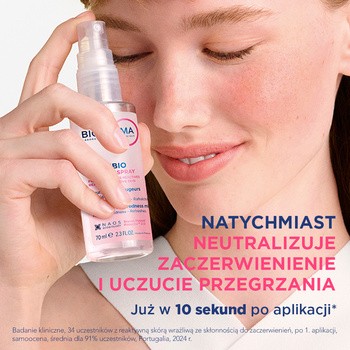 Bioderma Sensibio AR+ SOS, mgiełka łagodząca przeciw zaczerwienieniom, 70 ml