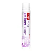 Olimp Chela-Mag B6 Forte Shot, płyn w ampułce o smaku pomarańczowym, 25 ml, 1 szt.