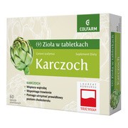 Karczoch, tabletki powlekane, 60 szt.