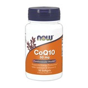 Now Foods CoQ10 z selenem i witaminą E 50 mg, kapsułki, 50 szt.