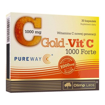 Olimp Gold-Vit C1000 Forte, kapsułki, 30 szt.