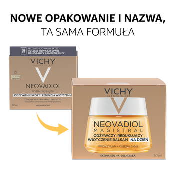 Vichy Neovadiol Magistral, odżywczy i redukujący wiotczenie balsam na dzień, 50 ml
