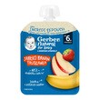 Gerber Natural, Deserek Jabłko banan truskawka, tubka, 6 m+, 80 g