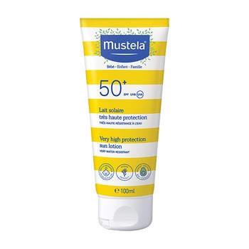 Mustela Bebe-Enfant, mleczko przeciwsłoneczne, bardzo wysoka ochrona, SPF50+, 100 ml