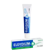 Zestaw Elgydium Sensitive, pasta do zębów w żelu, 75 ml + Elgydium Anti Plaque, pasta do zębów, 75 ml